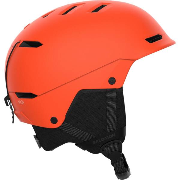 JUNIORSKI KASK NARCIARSKI SALOMON HUSK Neon Orange 2023 KASKI