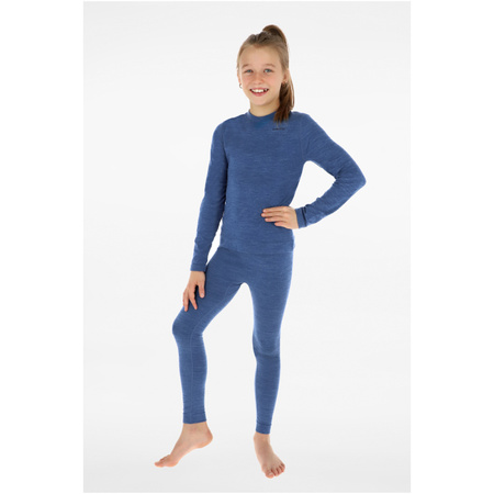 JUNIORSKA BIELIZNA TRMOAKTYWNA VIKING FLAM KIDS SET MERINO Niebieska