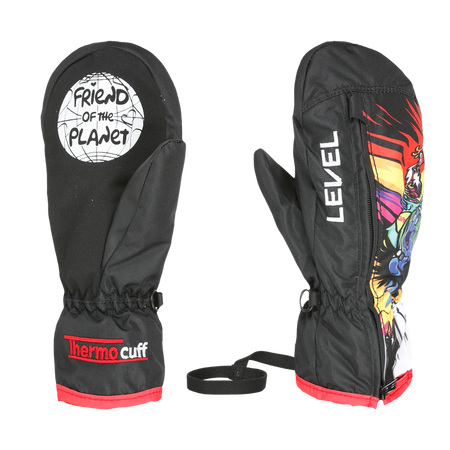 DZIECIĘCE RĘKAWICE LEVEL DUDY MITT Pk Black 2026