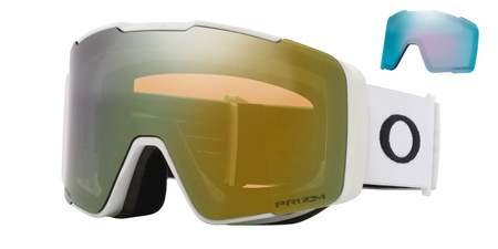 GOGLE OAKLEY LINE MINER PRO L White / Prizm Sage Gold Iridium + Sapphire Iridium 2026