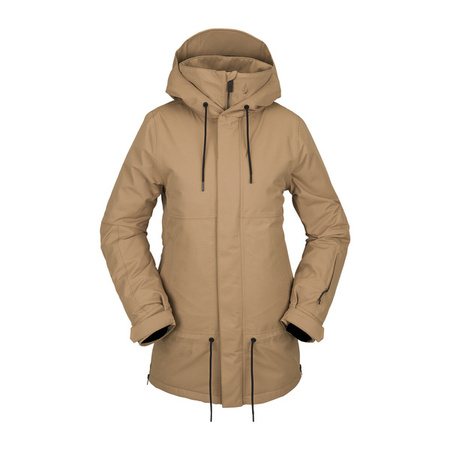 DAMSKA KURTKA SNOWBOARDOWA VOLCOM PAXSON 2L TDS INF PARKA Caramel 2023