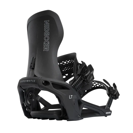 WIĄZANIA SNOWBOARDOWE NIDECKER LT SUPERMATIC Black 2026