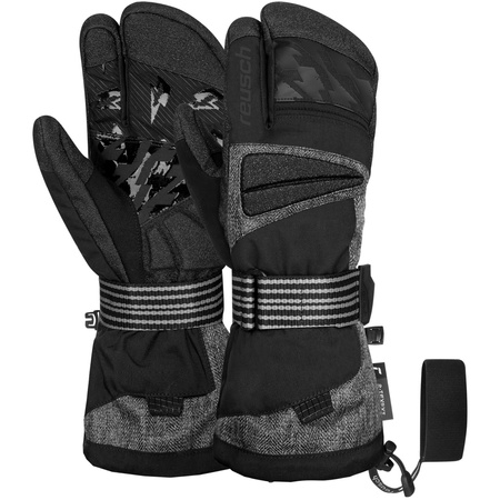 RĘKAWICE NARCIARSKIE REUSCH SWEEBER III R-TEX XT LOBSTER Black/Melange 2026
