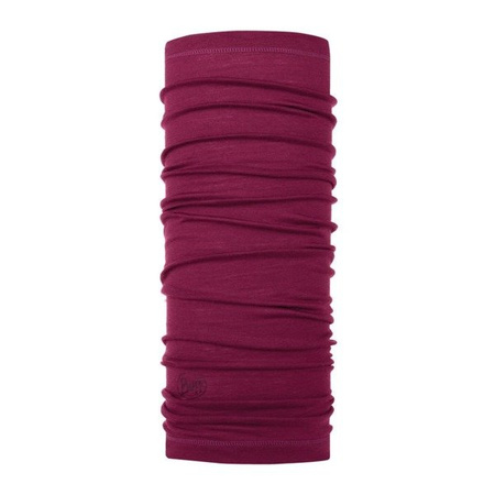 BUFF MERINO WOOL LIGHTWEIGHT Solid Raspberry   