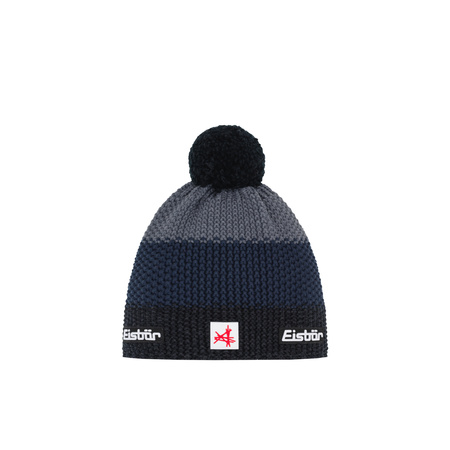 CZAPKA EISBAR STAR POMPON SA Black/Grey