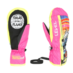 DZIECIĘCE RĘKAWICE LEVEL DUDY MITT Fucsia 2026