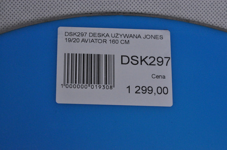 DESKA UŻYWANA JONES AVIATOR 19/20 160 cm NRDSK297