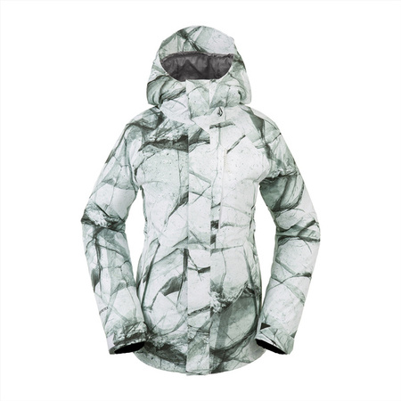 DAMSKA KURTKA SNOWBOARDOWA VOLCOM V.CO ARIS INS GORE White Ice 2024