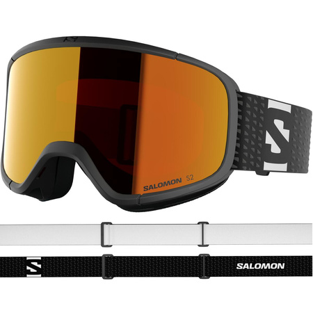 JUNIORSKIE GOGLE SALOMON LUMI Black 2026