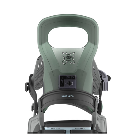 WIĄZANIA SNOWBOARDOWE BENT METAL LOGIC Grey 2026