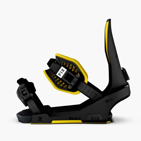 WIĄZANIA SNOWBOARDOWE FIX BLOK 5 True Black 2026