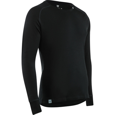 KOSZULKA TERMOAKTYWNA WOOLF MERINO TUV LS Black