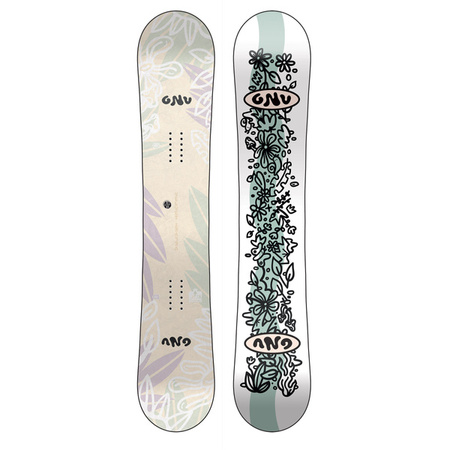 DAMSKA DESKA SNOWBOARDOWA GNU VELVET 2023