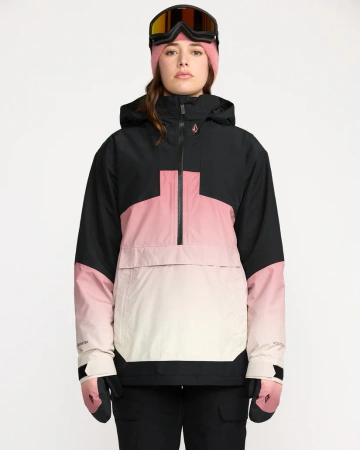 DAMSKA KURTKA SNOWBOARDOWA VOLCOM FERN INS GORE-TEX PULLOVER Mesa Rose 2026