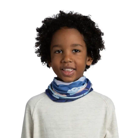 JUNIORSKI BUFF CHUSTA ORIGINAL POW Riam Blue by Turbo Bambi