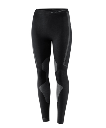 DAMSKIE SPODNIE TERMICZNE BRUBECK DRY Czarny/Grafitowy