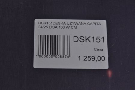 DESKA UŻYWANA CAPITA DEFENDERS OF AWESOME 24/25 163W NRDSK151