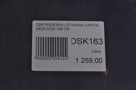 DESKA UŻYWANA CAPITA DEFENDERS OF AWESOME 24/25 158 cm NRDSK163