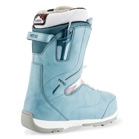 DAMSKIE BUTY SNOWBOARDOWE NITRO 18/19 CROWN TLS Blue