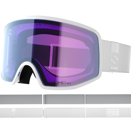 GOGLE SALOMON S/VIEW  3 PHOTO White 2026
