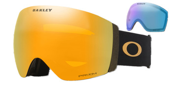 GOGLE OAKLEY FLIGHT DECK PRO L Mettalic Black Gold / Prizm Snow 24k Iridium + Prizm Iced 2026