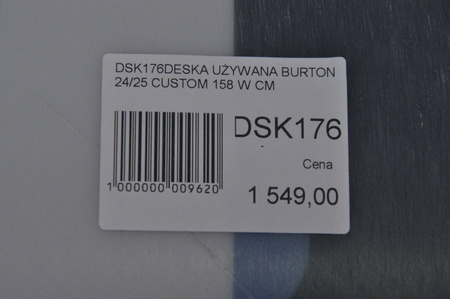 DESKA UŻYWANA BURTON CUSTOM 24/25 158W NRDSK176