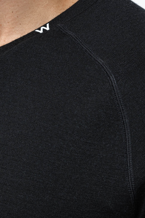 KOSZULKA TERMOAKTYWNA WOOLF MERINO TUV LS Black