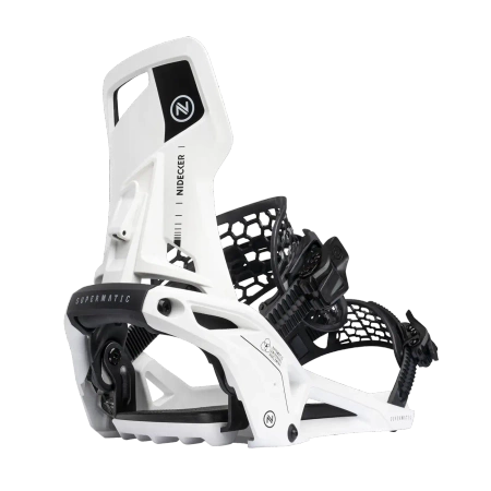 WIĄZANIA SNOWBOARDOWE NIDECKER OG SUPERMATIC White 2026