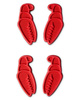 PAD ANTYPOŚLIZGOWY CRAB GRAB MINI CLAW Red