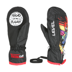 DZIECIĘCE RĘKAWICE LEVEL DUDY MITT Pk Black 2026