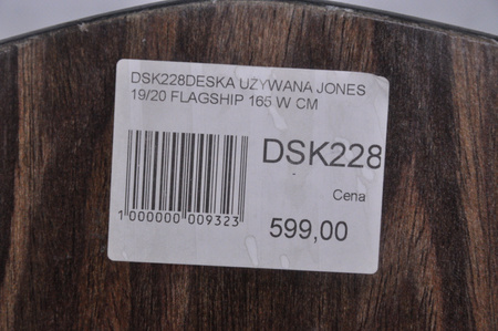 DESKA UŻYWANA JONES FLAGSHIP 19/20 165W NRDSK228