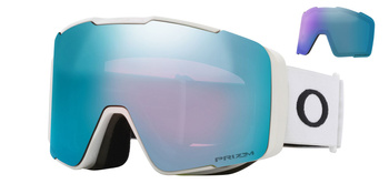 GOGLE OAKLEY LINE MINER PRO L White / Prizm Saphirre Iridium + Iced Iridium 2026
