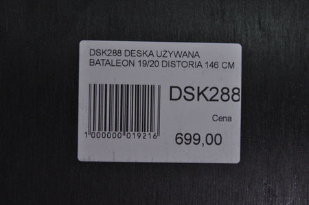 DESKA UŻYWANA BATALEON DISTORTIA 19/20 146 cm NRDSK288