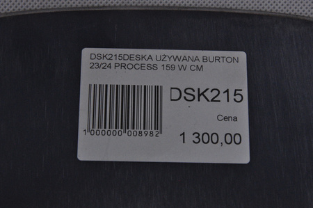 DESKA UŻYWANA BURTON PROCESS 23/24 159W NRDSK215
