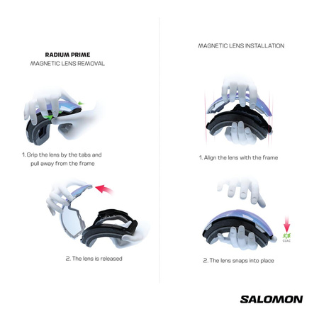 GOGLE SALOMON RADIUM PRIME SIGMA PHOTO Black 2026