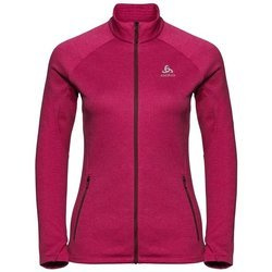 DAMSKA BLUZA TECHNICZNA ODLO MIDLAYER FULL ZIP PROITA Cerise 2020