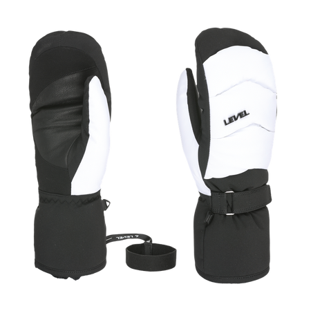 DAMSKIE RĘKAWICE LEVEL ULTRALITE MITT W Black/White 2026