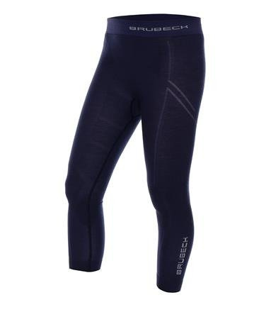 SPODNIE TERMICZNE BRUBECK ACTIVE WOOL JUNIOR Granat