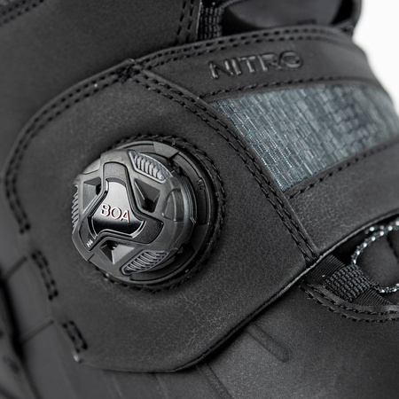 BUTY SNOWBOARDOWE NITRO PROFIL STEP ON TLS Black 2025