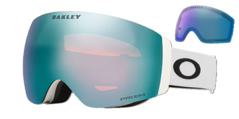 GOGLE OAKLEY FLIGHT DECK PRO M Matte Whitte / Prizm Snow Sapphire Iridium + Prizm Iced 2026