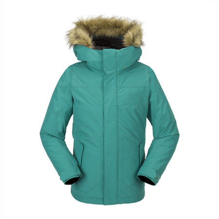DZIEWCZĘCA KURTKA SNOWBOARDOWA VOLCOM SO MINTY INS Vibrant Green 2024