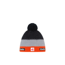 JUNIORSKA CZAPKA EISBAR STAR POMPON SA Orange/Black