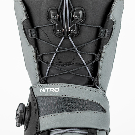 BUTY SNOWBOARDOWE NITRO PROFIL STEP ON TLS Charcoal 2025