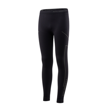 SPODNIE TERMICZNE BRUBECK THERMO Junior Black/Graphite