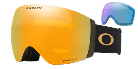 GOGLE OAKLEY FLIGHT DECK PRO L Mettalic Black Gold / Prizm Snow 24k Iridium + Prizm Iced 2026
