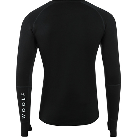 KOSZULKA TERMOAKTYWNA WOOLF MERINO SVARTHETTA PERFORMANCE LS Black