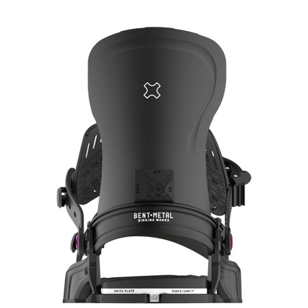 WIĄZANIA SNOWBOARDOWE BENT METAL FORTE Black 2026