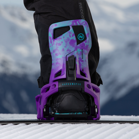 WIĄZANIA SNOWBOARDOWE NIDECKER SUPERMATIC  Joker Purple 2025
