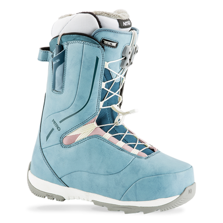 DAMSKIE BUTY SNOWBOARDOWE NITRO 18/19 CROWN TLS Blue