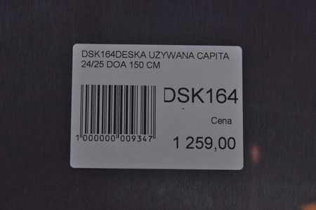 DESKA UŻYWANA CAPITA DEFENDERS OF AWESOME 24/25 150 cm NRDSK164